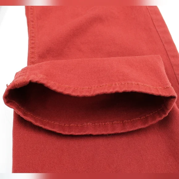 Hollister Men’s Skinny Jeans – 32x32 | Maroon, 5-Pocket Style - Picture 5 of 5